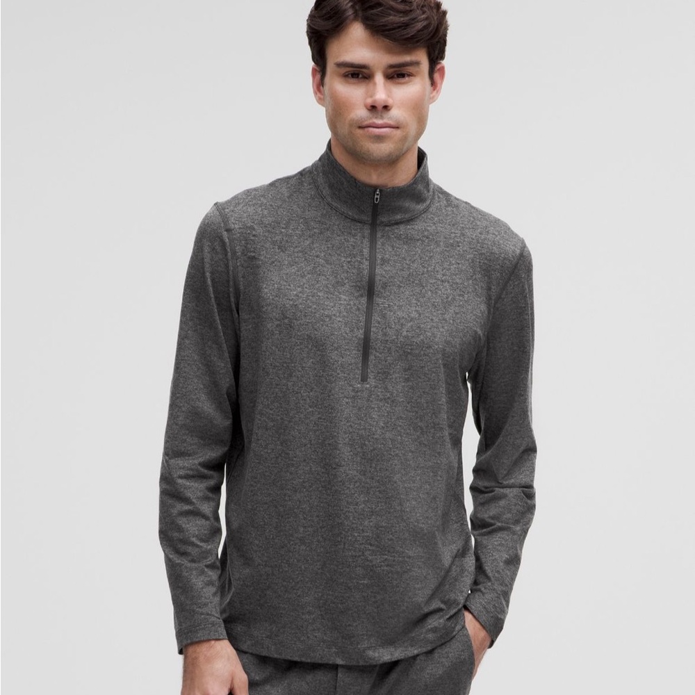 Lululemon Athletica Gray Zip Up Sweater